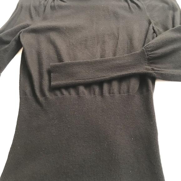 Black Classic Turtle Neck Sweater - Picture 2 of 5